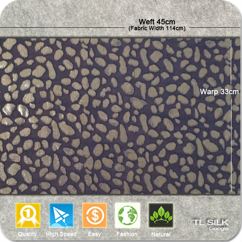 Точечный шифон с люрексом S02 шелк/металлик