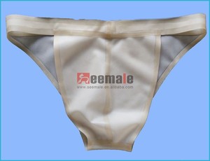 100% <span class=keywords><strong>de</strong></span> látex <span class=keywords><strong>de</strong></span> ropa interior para hombre libre <span class=keywords><strong>de</strong></span> látex ropa interior elástica Sexy - Product Image 2