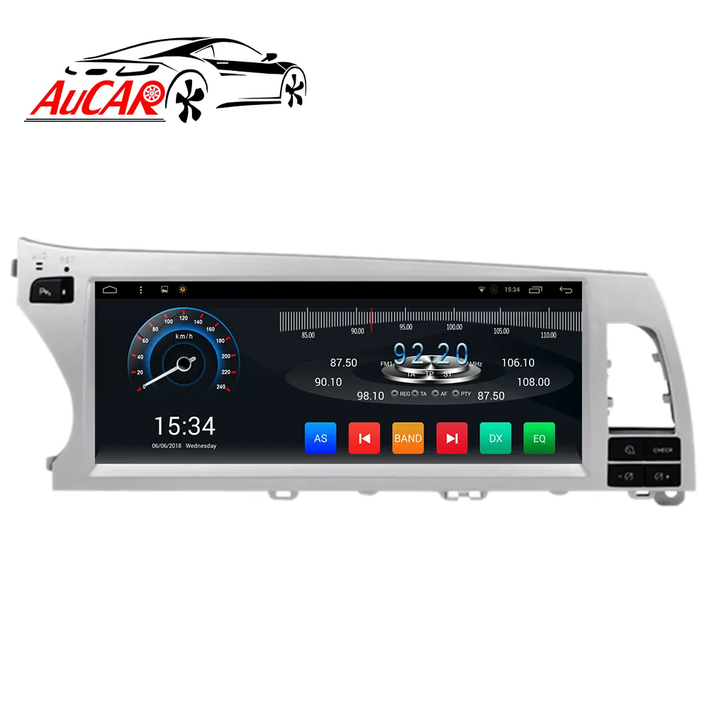 Aucar 10.25 "Android 10 Autoradio Auto Video Auto Elektronica Gps Navigatie Auto Stereo Auto Dvd-speler Voor Audi q7 2006-2015