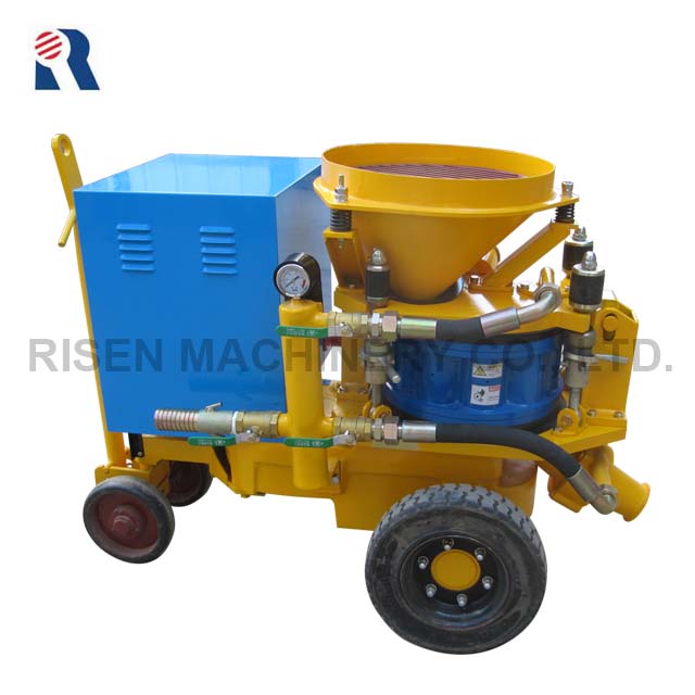 Машина Gunite / Shotcrete с переменными выходами