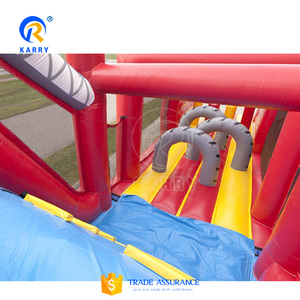 Parcours d'obstacles gonflable commercial et château gonflable pour <span class=keywords><strong>location</strong></span> extérieure en parc à thème, directement de l'usine - Product Image 5