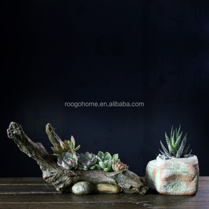 Yinrogogo — jardinière succulente <span class=keywords><strong>en</strong></span> résine, design spécial fait à la main, <span class=keywords><strong>pot</strong></span> <span class=keywords><strong>de</strong></span> fleurs décoratif pour jardin d'intérieur, maison, bureau - Product Image 5