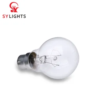 110V 220V clear incandescent candle E27 B22 127v 100w 40w China light bulb