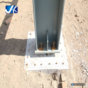 Khung kết cấu thép chi phí thấp với cột dầm <span class=keywords><strong>H</strong></span> & I nhẹ để sử dụng thực tế - Product Image 5