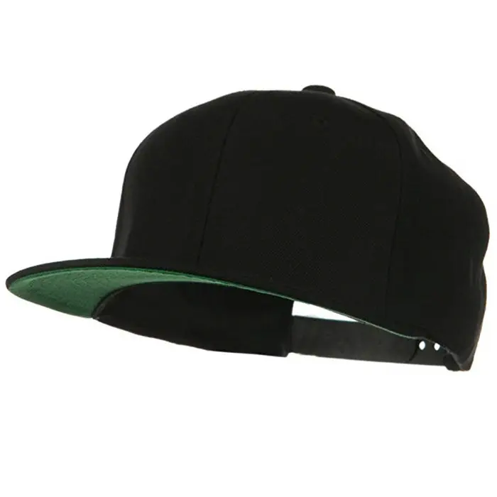 Wholesale Flat Brim Snapback Hot Sale Hat Snapback Fashion Wool Yupoong Snapback Cap OEM