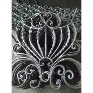 balustrade accessories hebei manufacturer custom hand wrought iron components elements for gate fence