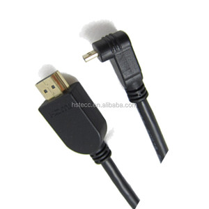 <span class=keywords><strong>10</strong></span> <span class=keywords><strong>m</strong></span> oro 90 grados Micro <span class=keywords><strong>HDMI</strong></span> tipo D macho a <span class=keywords><strong>HDMI</strong></span> adaptador macho cable - Product Image 4