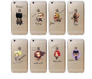 Fundas de transparente TPU para celular de marvel heroes iphone 6 / 6plus - Product Image 5