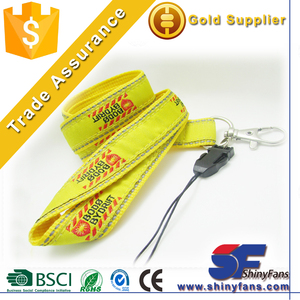 Option de transfert de chaleur en polyester de lanière de cou Del Mar personnalisée en usine - Product Image 4