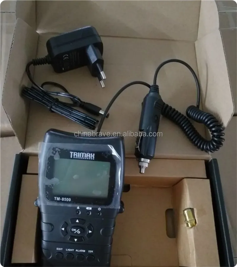 HD डिजिटल Trimax TM-850 खोजक पूरी तरह से DVB आज्ञाकारी लाइव एफटीए डिजिटल तस्वीर और ध्वनि के साथ 3.5 इंच एलसीडी के साथ रंगीन अंधा स्कैन