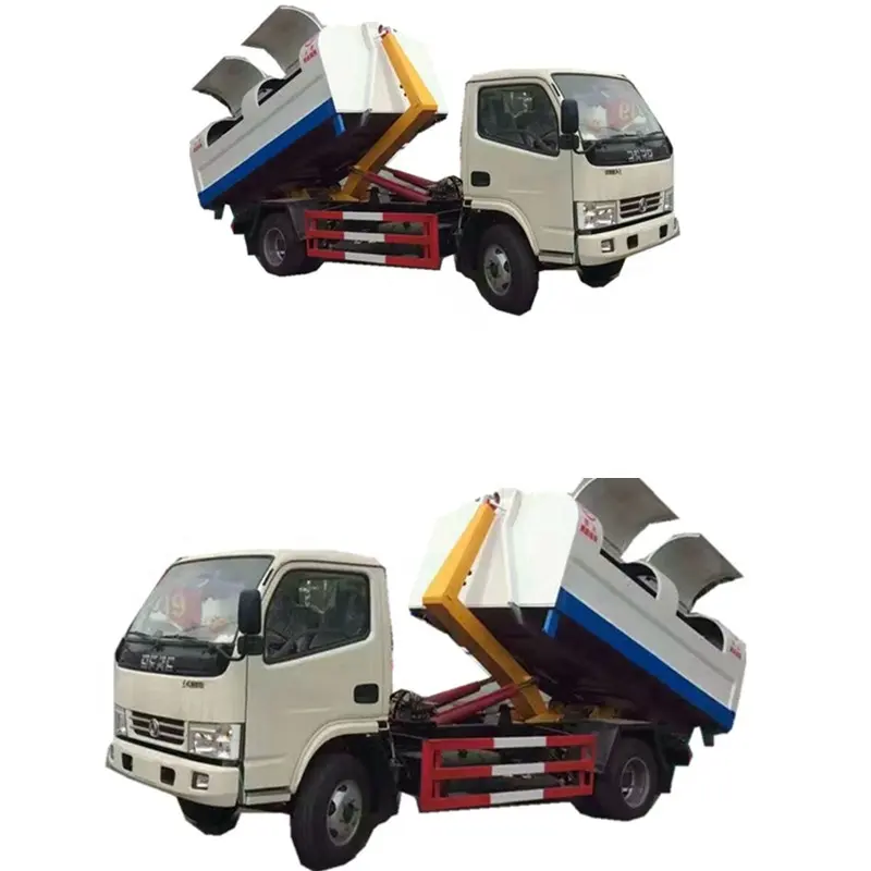 Giá tốt nhất 7 tấn Trung Quốc xe tải chở rác, máy đầm xe tải rác mới, rác thùng rác máy đầm để bán