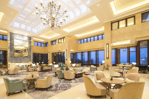 Custom Made Modern Design <strong>Round</strong> Wood Hotel Lobby <strong>Sofa</strong> Exquisite Hotel <strong>Chairs</strong> - Product Image 4