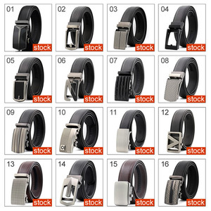 OEM ordine All'ingrosso Personalizzato degli uomini di Lusso A Cricchetto Cinghia di Cuoio Del Raccoglitore Regalo <span class=keywords><strong>Set</strong></span> - Product Image 5