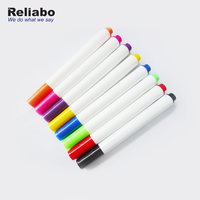 Stylo marqueur tableau blanc rechargeable, fournitures scolaires, gomme à sec