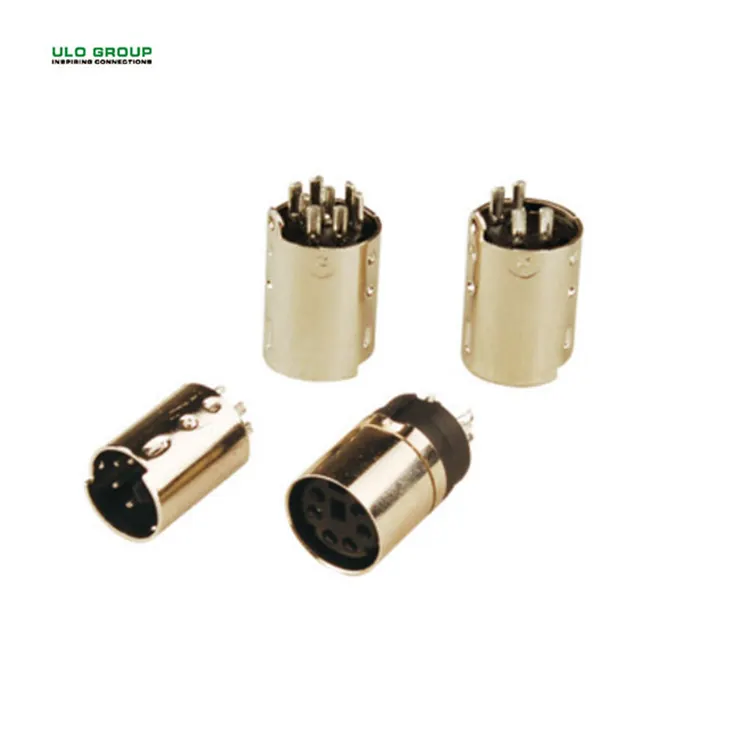 Din stecker anschluss 6 pin mini din Jack Din Connector von ULO hersteller