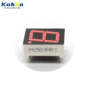Однозначный 0,56-дюймовый красный светодиодный <span class=keywords><strong>7</strong></span>-сегментный дисплей с общим анодом, монтажный отверстие, 10-контактный корпус DIP - Product Image 2