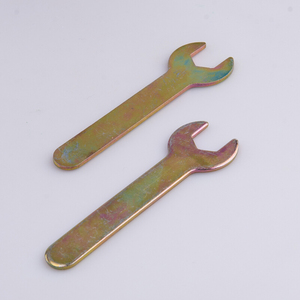 Mini Single Open <strong>Spanner</strong> Thin Double End Thickened Carbon Steel Open End Mini Disposable Stamp Wrench - Product Image 3