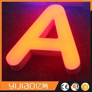 luz frontal led letrero logo en metacrilado para nombre de tienda y marca en cadena en <span class=keywords><strong>centro</strong></span> <span class=keywords><strong>comercial</strong></span> - Product Image 1
