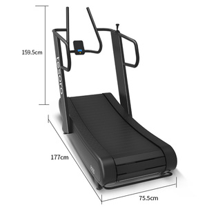 air Runner Woodway Treadmill Commercial Sports Machine <strong>Trademill</strong> Curved 2019 New Factory Directly - Product Image 4