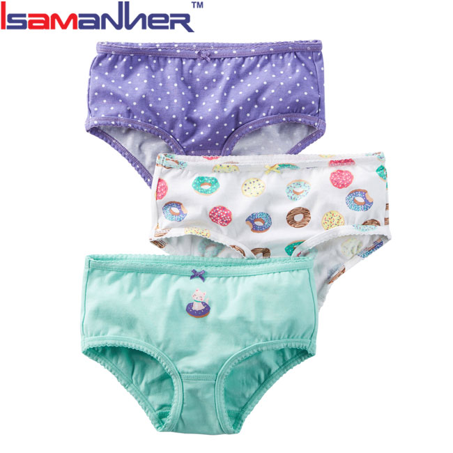 Цена завода дышащий милый мультфильм дети девушка нижнее белье оптом