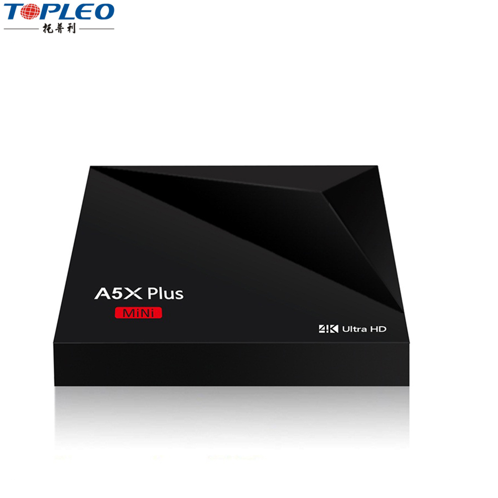 KODI 17.1 RK3328 al por mayor 1G 8G software download android 7.1 inteligente tv al aire libre set top box con USB 3.0 host