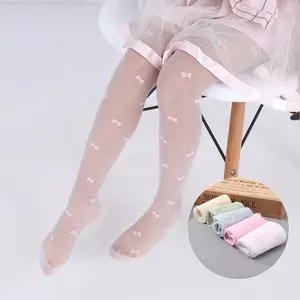 FY Sottile di modo di Estate Dei Bambini Calzamaglia Delle Ragazze di Ballo di Balletto Del Bambino Ragazze Sheer Calze Trasparenti Per Bambini Collant per le Ragazze