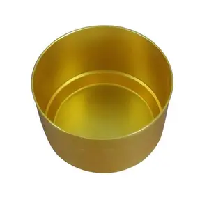 Colorful Anodized Metal Aluminum Candle Cup Wholesale