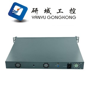 Dispositivo de red del servidor 1 U 6 LAN Router Firewall para montaje en rack con 1 * VGA <span class=keywords><strong>2</strong></span> * USB2.0 1 * COM - Product Image 2