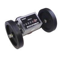Bon prix JM316 6 compteur numérique compteur de cour roue à rouleaux mécanique Contador De métros pour tissu industriel Textile