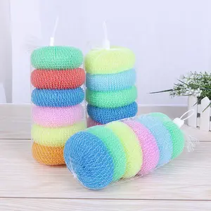 manufacturer direct supply dish cleaning plastic mesh scourer