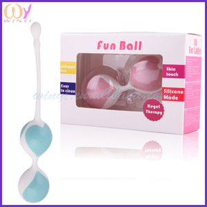2015 2 etapa medicl silicona suave bola del <span class=keywords><strong>amor</strong></span> inteligente, Dua Ben wa kegel <span class=keywords><strong>de</strong></span> la bola para la vagina - Product Image 2