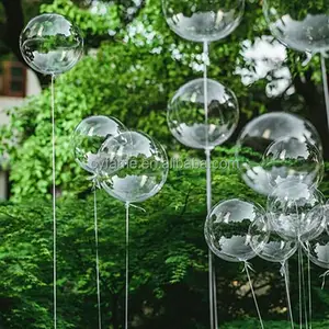 透明泡泡气球24英寸36英寸波波婚礼订婚气球聚氯乙烯透明泡泡乳胶气球