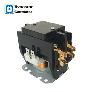 Contactor magnético de CA, 2 polos, 25a, 240V, DP, precio al por mayor, buena calidad