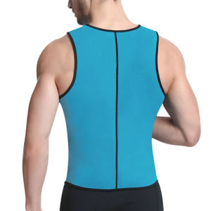 Traje deportivo de compresión para hombre, moldeador de cuerpo, corsé de entrenamiento, Top sin mangas, entrenador de cintura, quemador de grasa, Chaleco de Sauna para pérdida de peso - Product Image 4