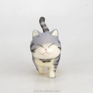 Custom Kleine Plastic Kat Beeldjes Klein Plastic Speelgoed Kat <span class=keywords><strong>Model</strong></span> - Product Image 4