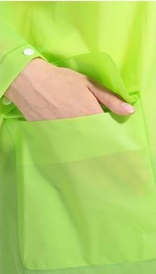Transparente Poncho no impermeable desechable fácil de tomar EVA capa de <span class=keywords><strong>lluvia</strong></span> <span class=keywords><strong>para</strong></span> viajar al aire libre - Product Image 5