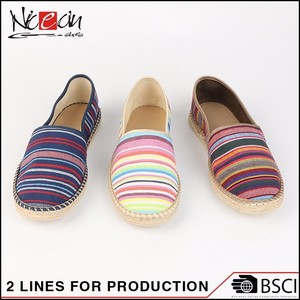 Chinois confortable chaussures <span class=keywords><strong>De</strong></span> Mode Moins Cher Couleur Espadrille <span class=keywords><strong>De</strong></span> <span class=keywords><strong>Toile</strong></span> <span class=keywords><strong>De</strong></span> Chaussures Prix - Product Image 4