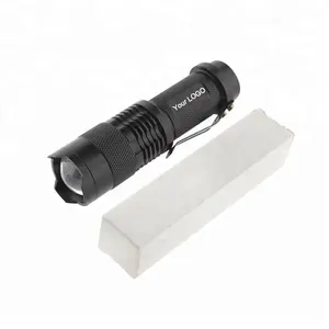 Mini LED Torch Adjustable Focus Zoomable XPE Light Mini Tactical Flashlight