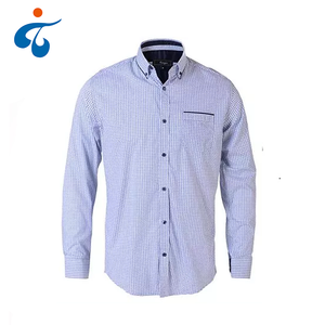 Commercio all'ingrosso moda stampa occidentale a maniche lunghe <span class=keywords><strong>fantasia</strong></span> formale <span class=keywords><strong>camicie</strong></span> 100% cotone per gli uomini - Product Image 2