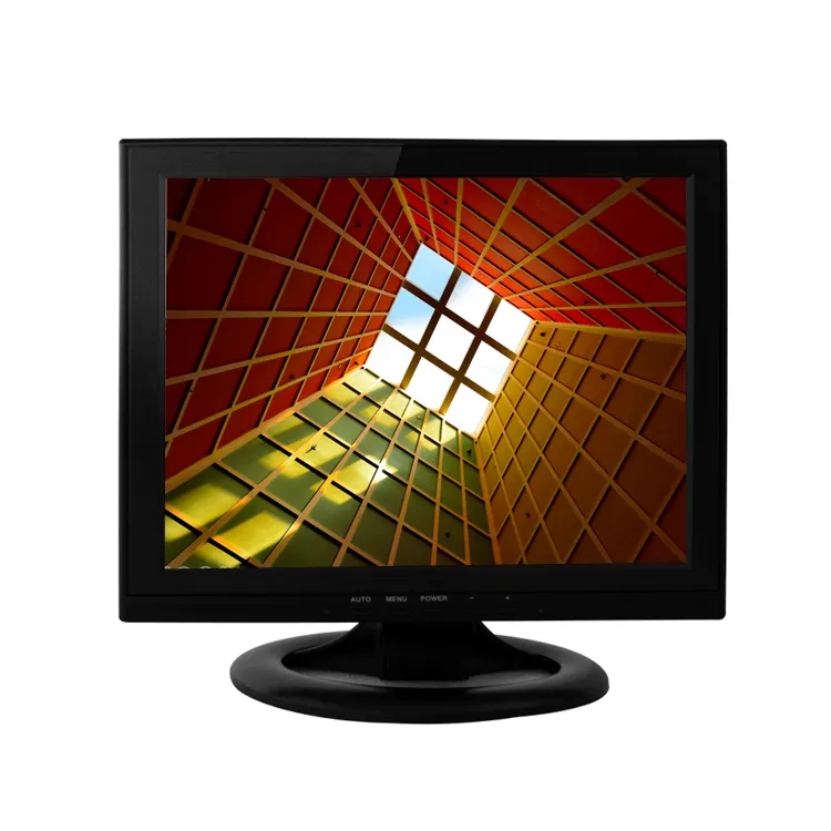 Monitor de TV para ordenador de escritorio, pantalla LCD de 14 pulgadas, 1024x768