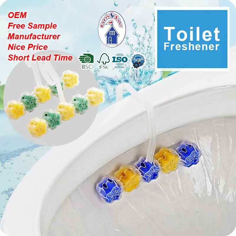 OEM 4-in-1 Rim Hanger Toilet Bowl Cleaner Toilet air freshener 7 series