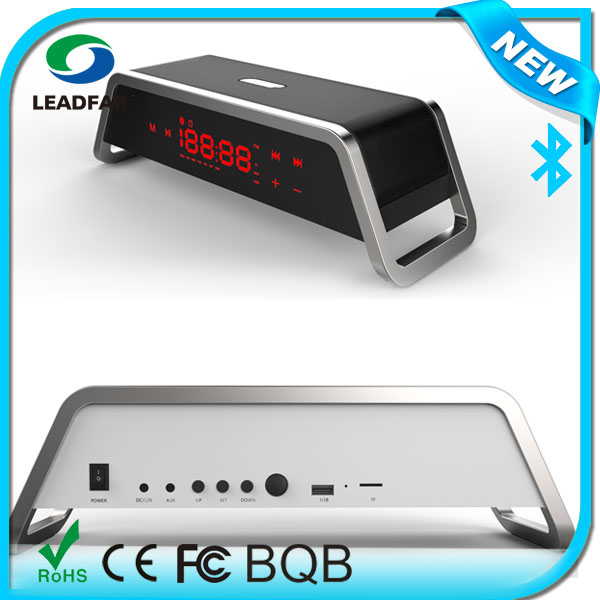 главная дизайн bluetooth громкоговоритель, и с usb заряжать, вспышки, будильник, радио функции