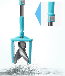 Automatic Squeezed Hand Free <strong>Microfiber</strong> <strong>Floor</strong> <strong>Mop</strong> with 2pcs <strong>Microfiber</strong> - Product Image 3