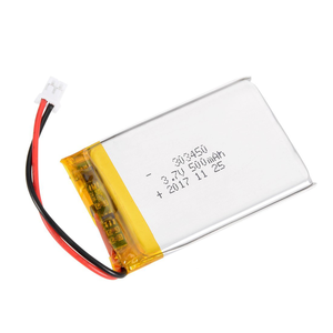 303450 аккумуляторная литий-ионная литиевая полимерная батарея 3 мм LP303450 3,7 В 500 мАч 1.85wh Lipo батарея - Product Image 2