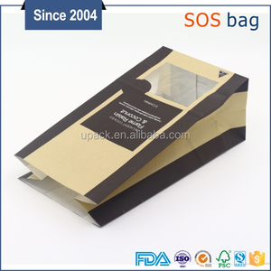 De café de calidad alimentaria bolsa de papel de embalaje, resistencia al desgarro bolsas de café de papel de alibaba de china - Product Image 5