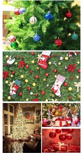 En gros <span class=keywords><strong>Pas</strong></span> <span class=keywords><strong>Cher</strong></span> <span class=keywords><strong>Décoration</strong></span> D'ornement De sapin De Noël Suspendus Boule De Noël En Plastique - Product Image 6