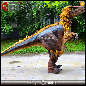 Movable Lightweight Realistic Costume Life Size Hidden Legs Animatronic Dinosaur Costume <strong>Jurassic</strong> <strong>Park</strong> Dinosaur Model - Product Image 5