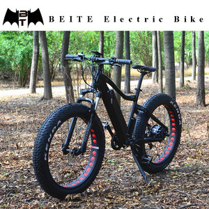 Bafang-Bicicleta de Montaña eléctrica de llanta ancha, 26 pulgadas, 2017 W, batería <span class=keywords><strong>samsung</strong></span> y moto eléctrica de 48v/<span class=keywords><strong>13A</strong></span>, novedad de 750 - Product Image 4