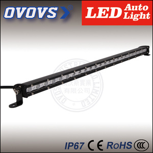 Ovovs hilera impermeable mini super slim 12 v 72 w luz del carro del led de 4 x 4 - Product Image 1