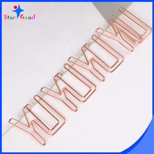 En <span class=keywords><strong>gros</strong></span> Rose Or Lettre En Forme de Trombone - Product Image 1